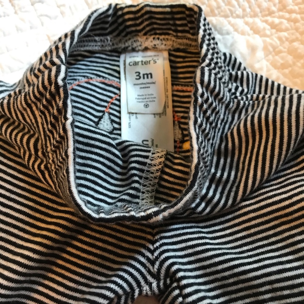 Lot of 3 baby fall outfits 0-6 months - Picture 6 of 7